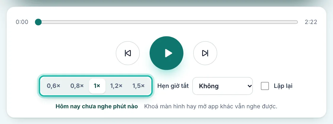 Hàng tốc độ đọc được khoanh